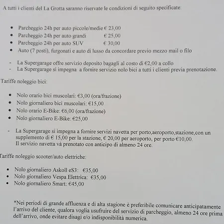 La Grotta Nyaraló *